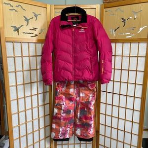 Rossignol snowsuit ski jacket and snow pants
